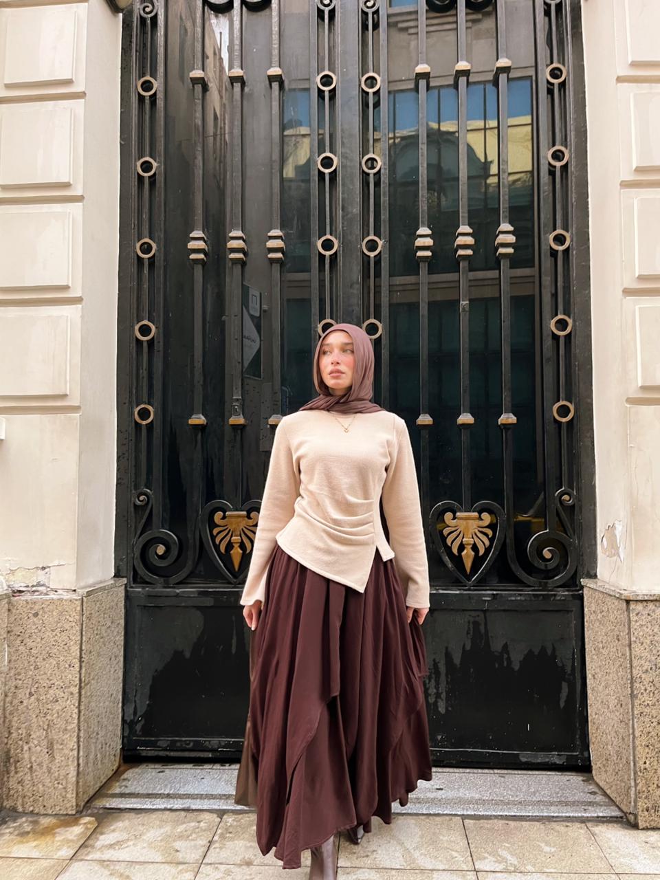 Elara set - Brown/beige