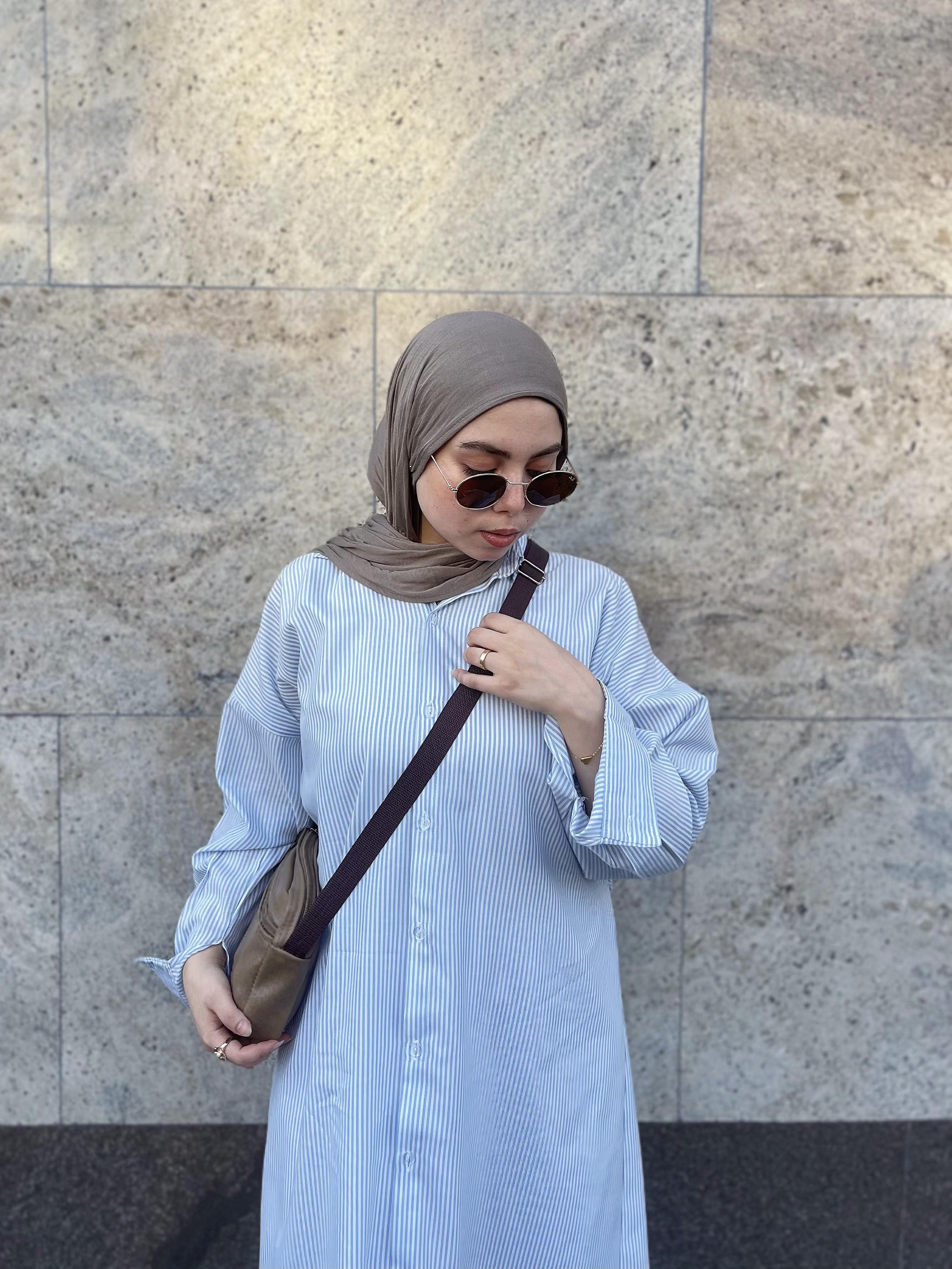 MODIVA stripped chemise