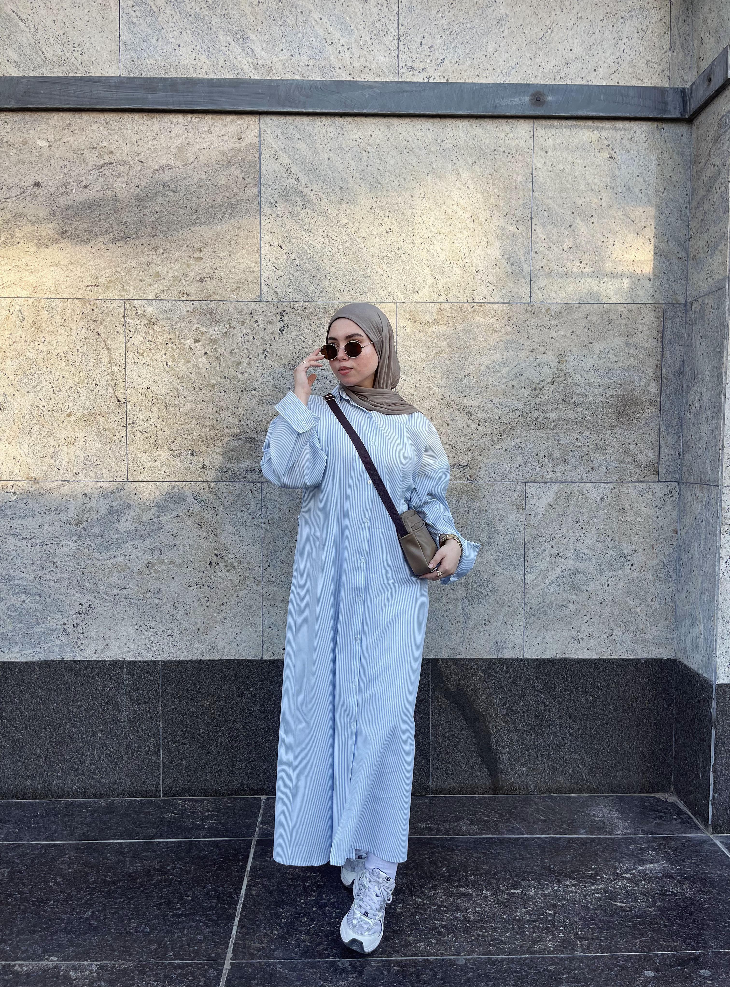 MODIVA stripped chemise