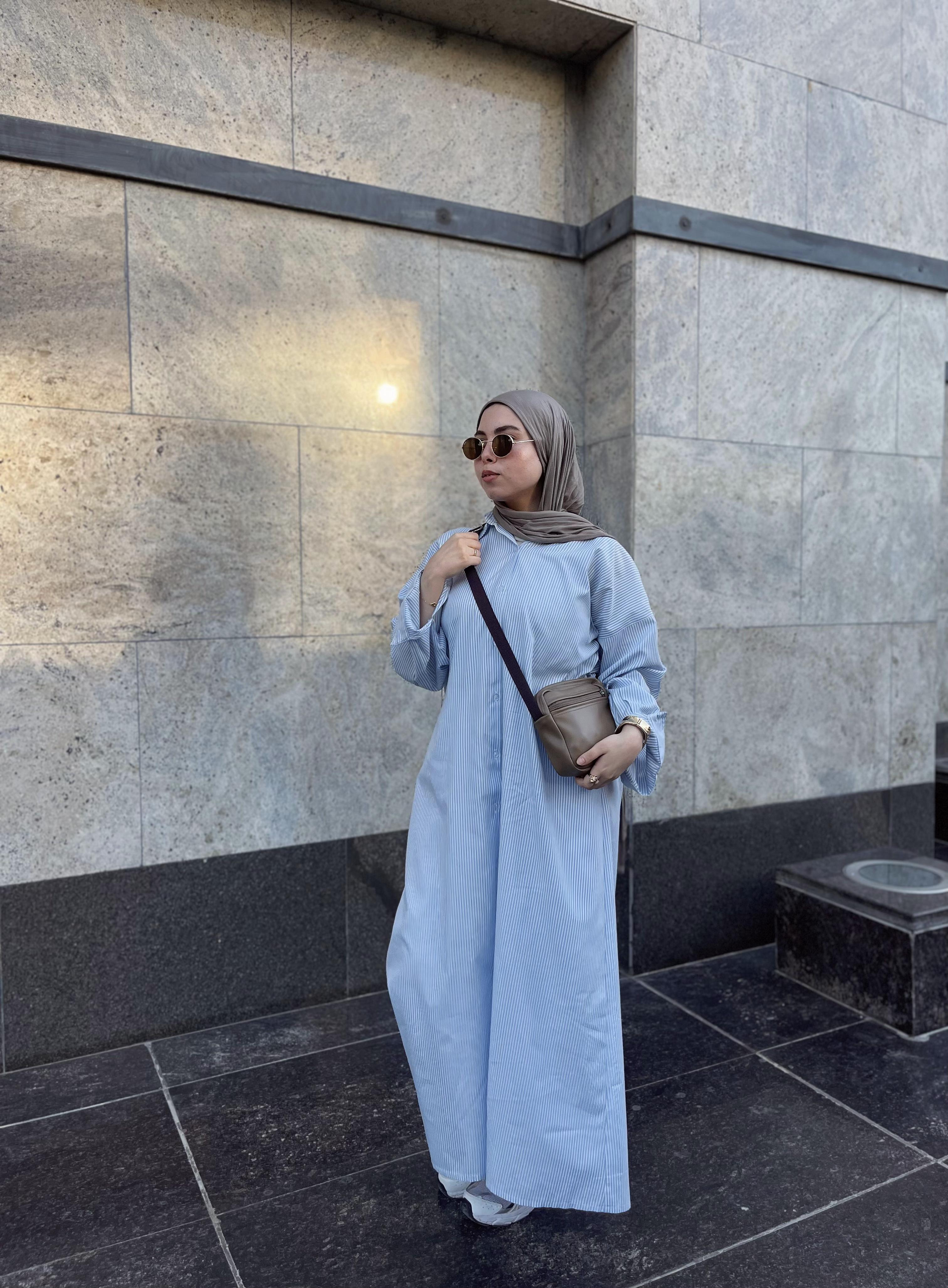 MODIVA stripped chemise