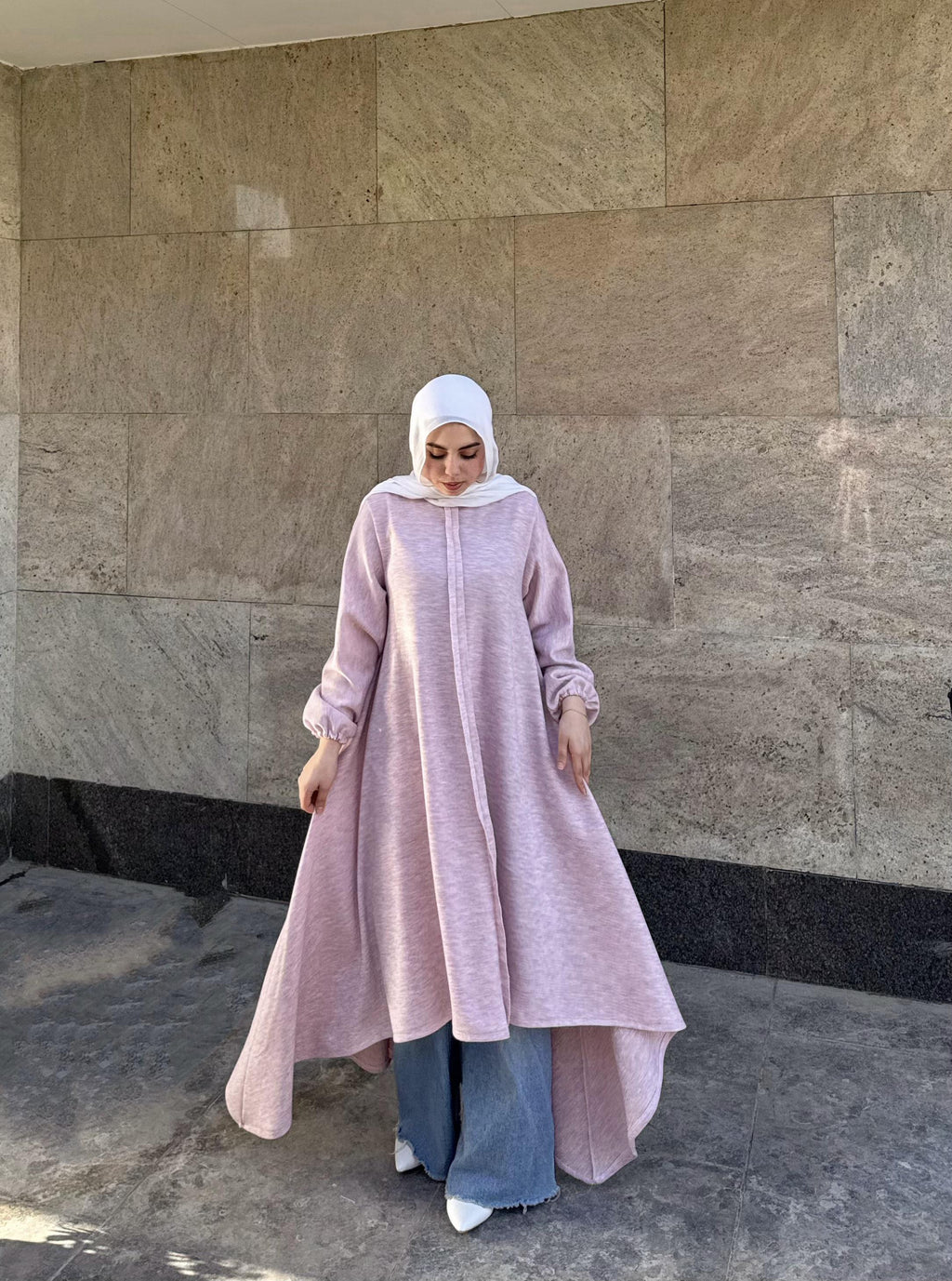 ‏The Midi knit Dress