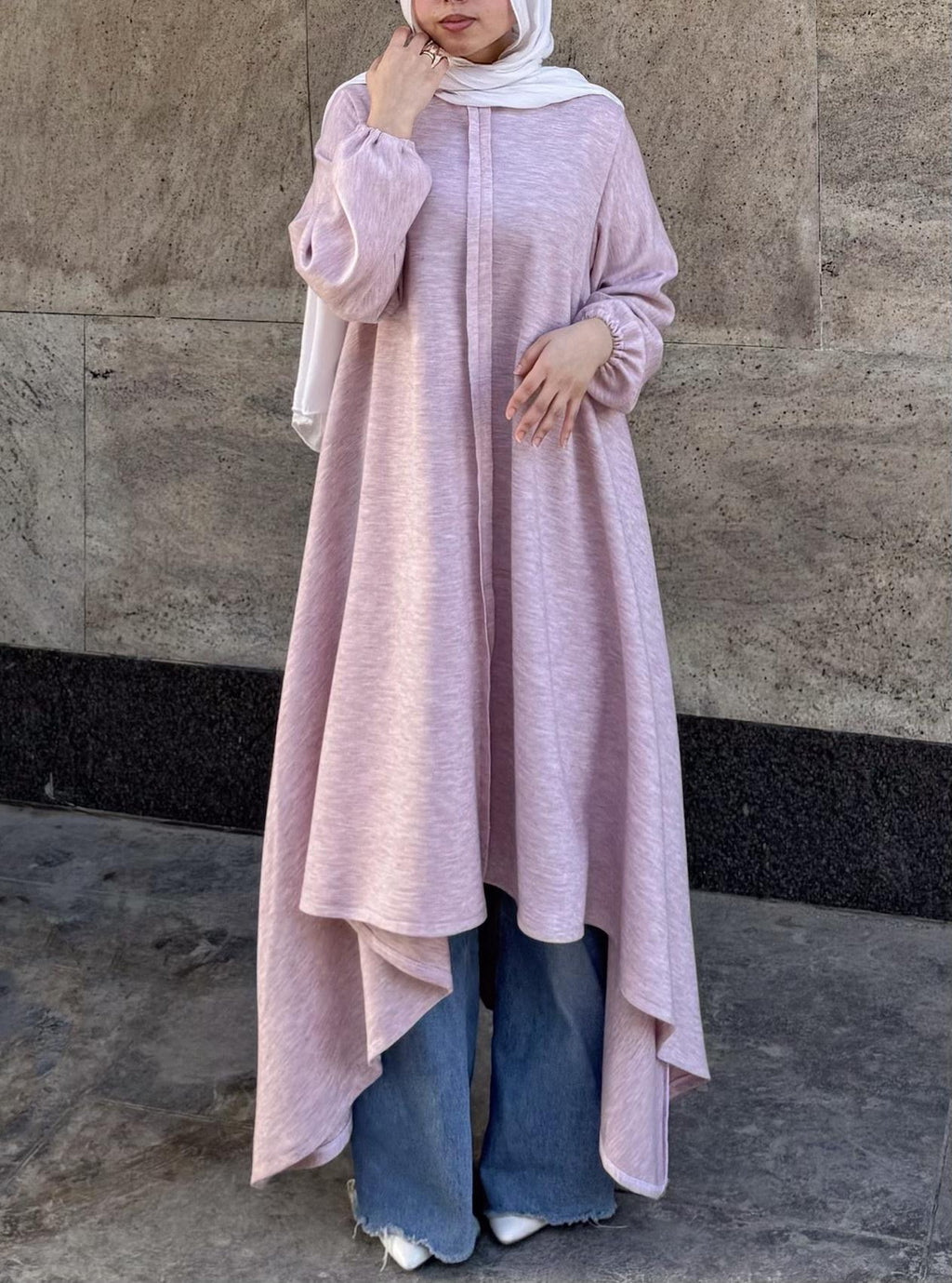 ‏The Midi knit Dress