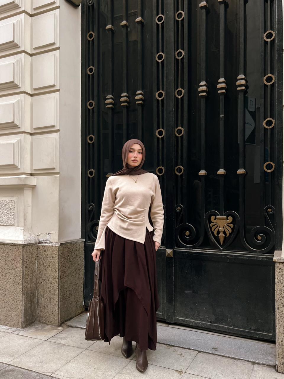 Elara set - Brown/beige