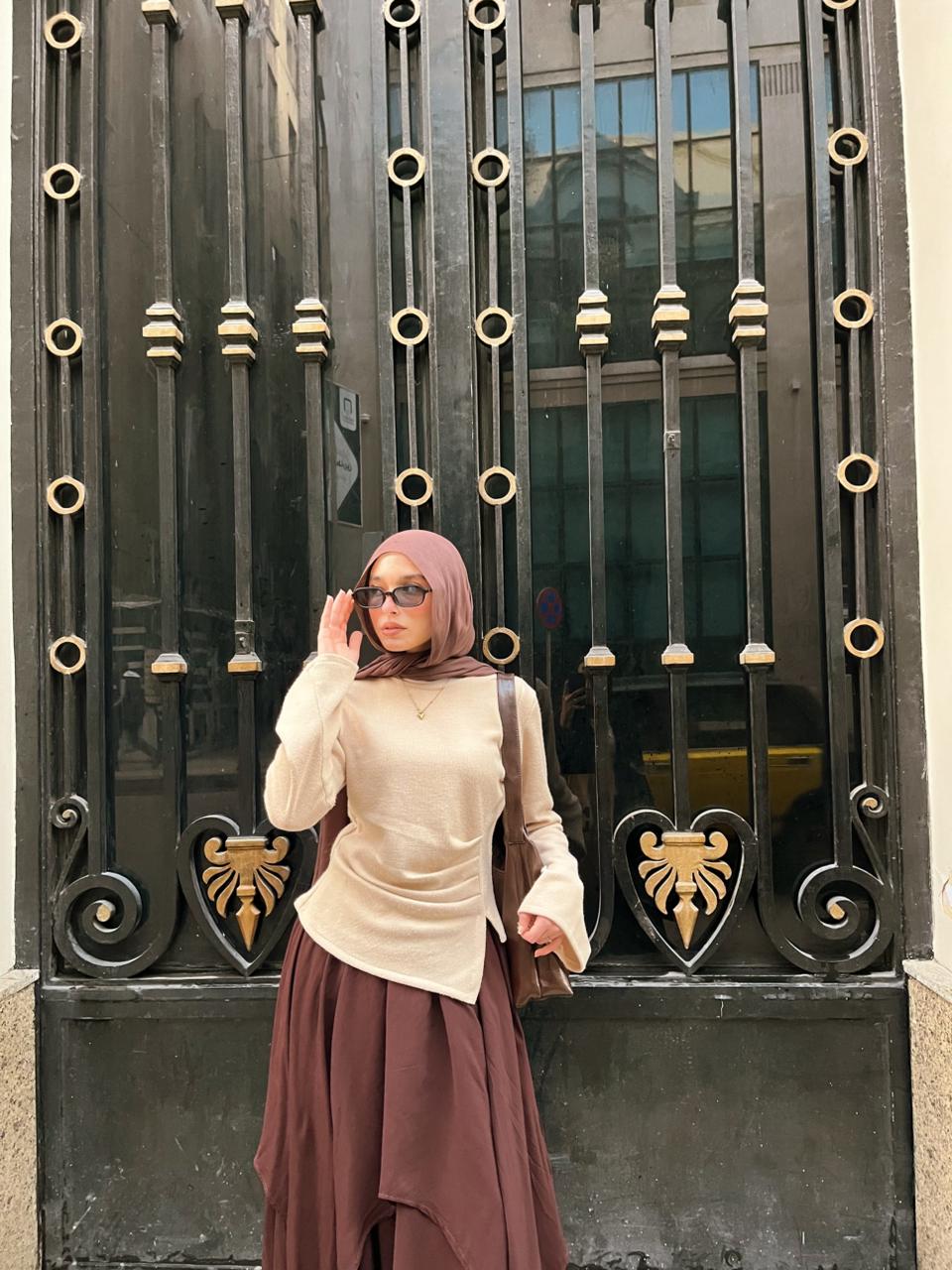 Elara set - Brown/beige